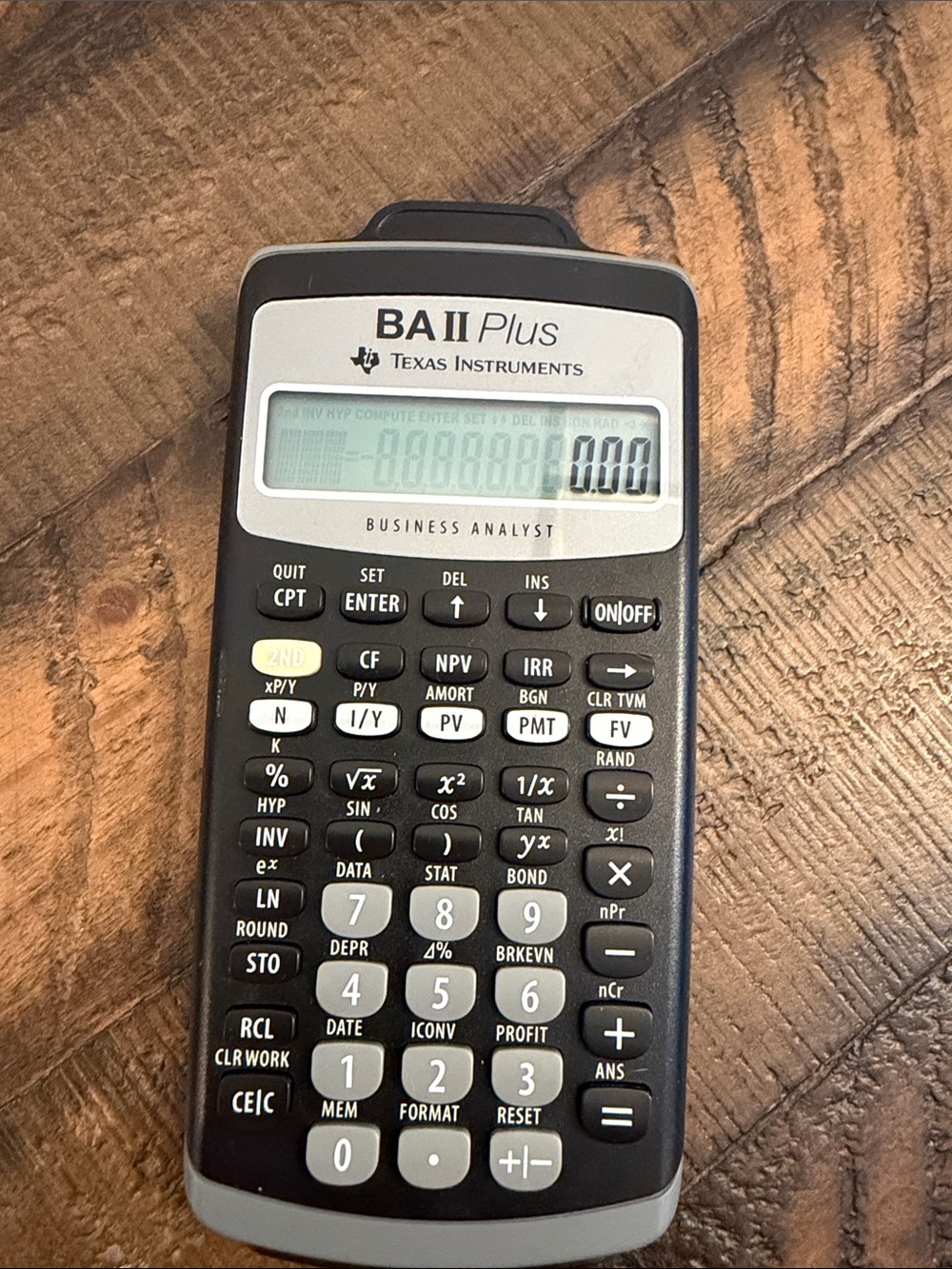 BA II Plus Texas Instruments Business Analyst Calculator